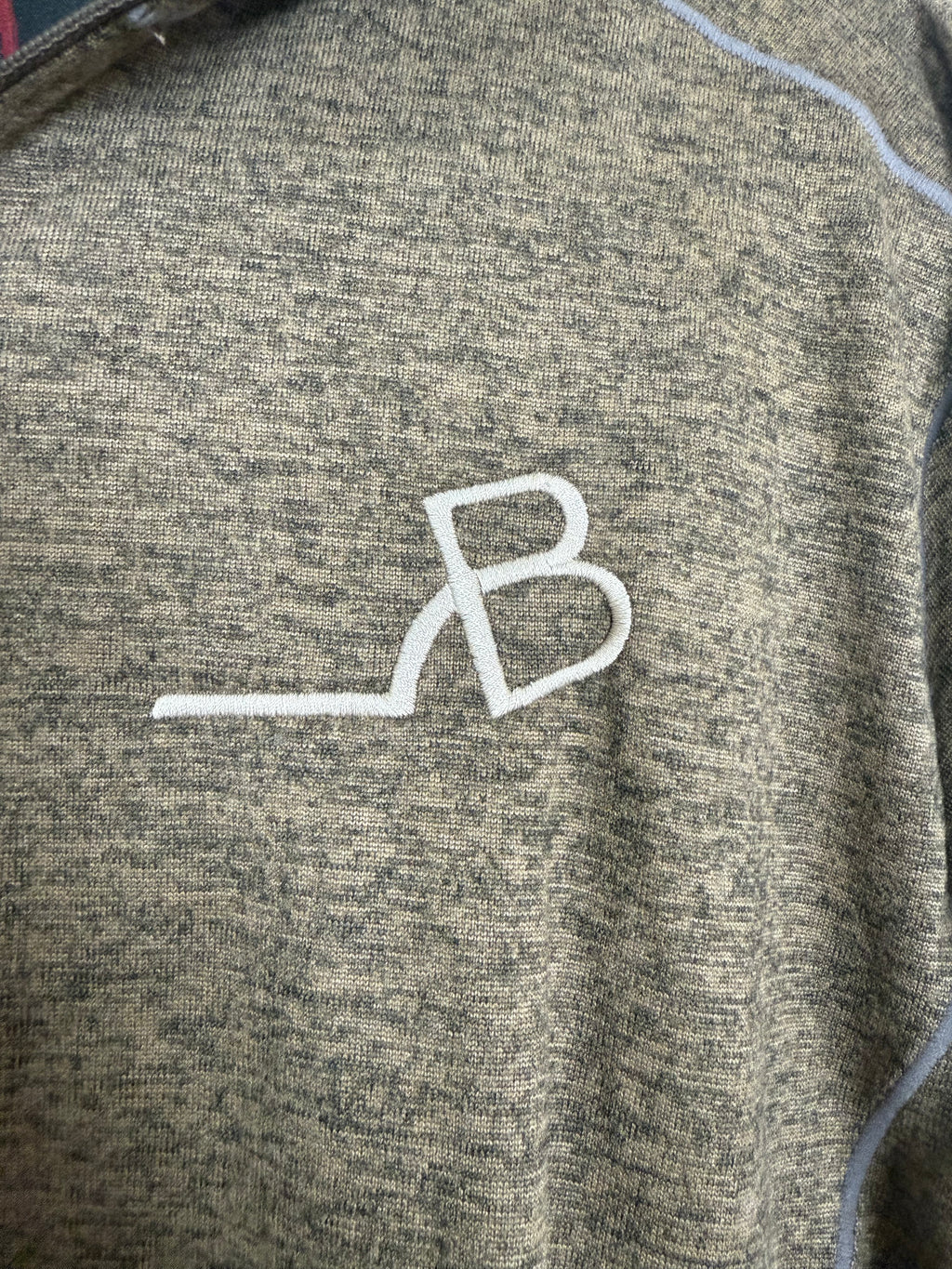 Embroidered Quarter Zip