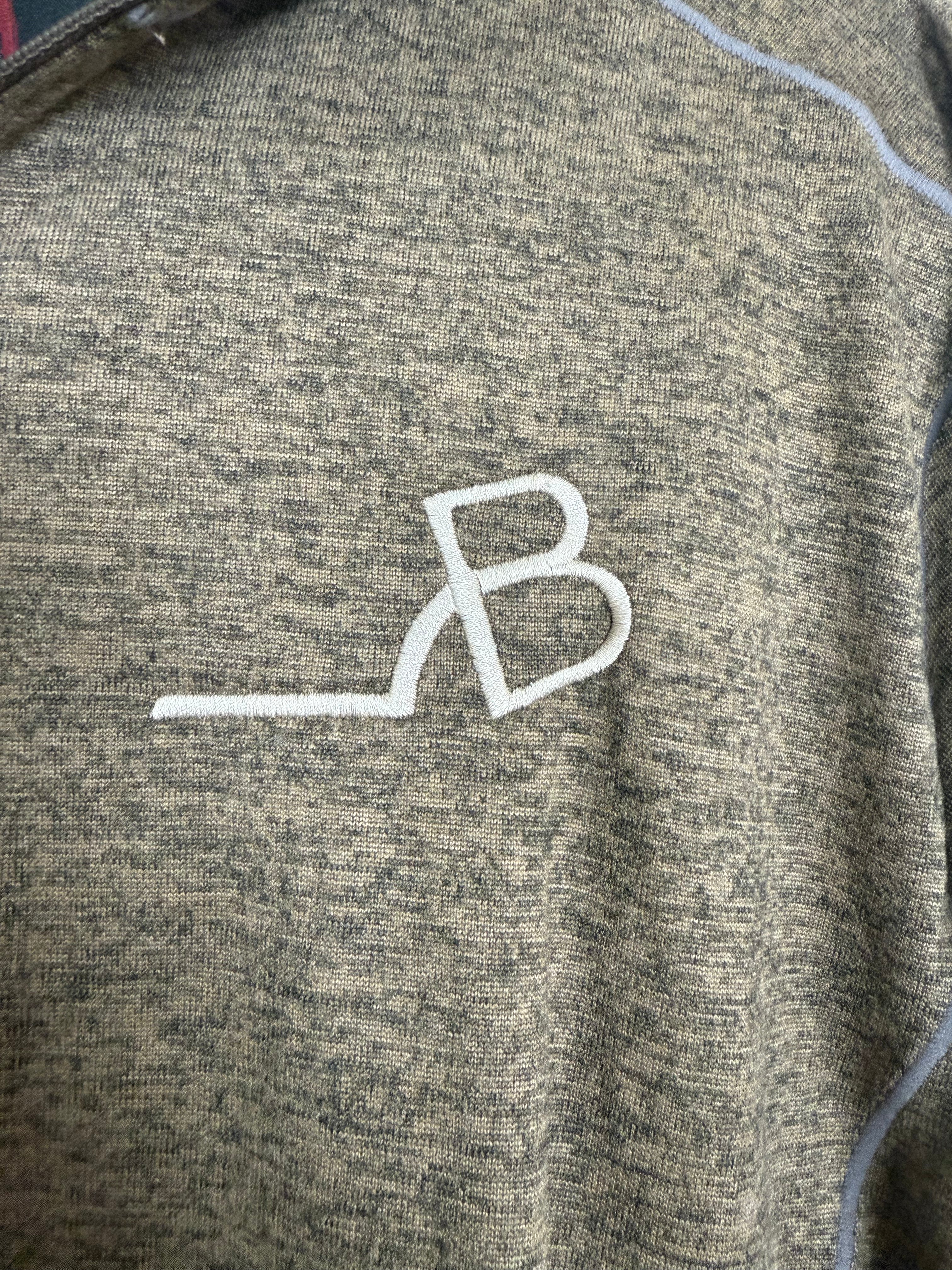Embroidered Quarter Zip